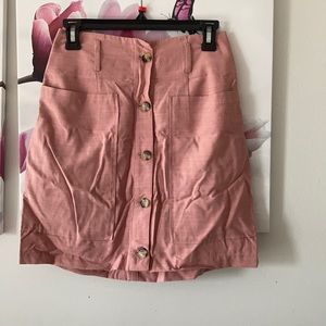 H@M skirt with front buttons